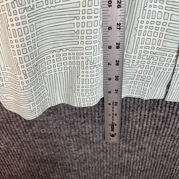 Tommy Bahama Mens Green Printed Button Up Shirt Size XL Silk Short Sleeve Luxe - Picture 10 of 10